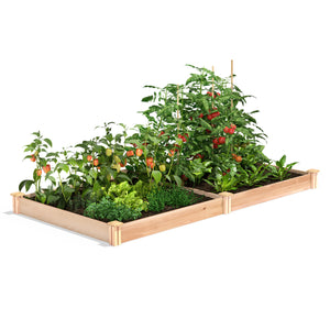 Miracle-Gro Cedar Raised Garden Bed 4 ft x 8 ft x 5.5 in RCMG485