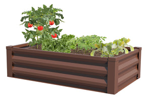 Metal Raised Garden Bed 48 in x 24 in RCM