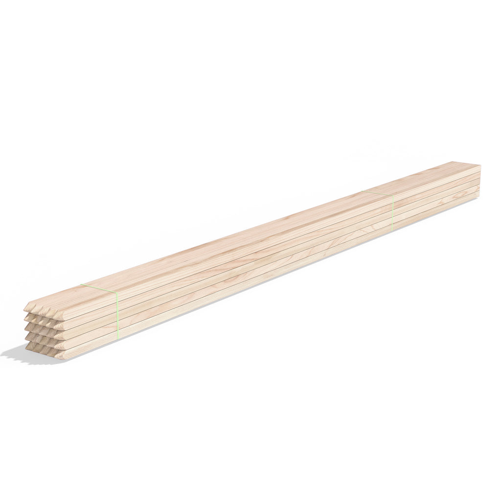 Wooden Garden Stake 6 ft (25 Pack) RC86N-25C