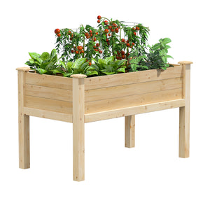 Original Cedar Elevated Garden Bed 24 in x 48 in x 31 in RCEV2448 RCEV2448NF