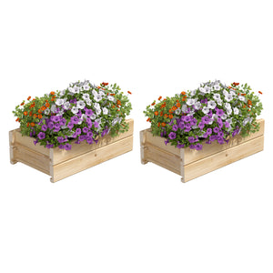 Cedar Wood Planter Box