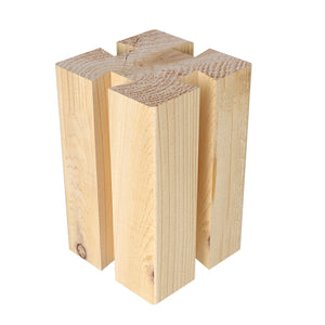 Premium Cedar Short Post 6 in x 2.5 in x 2.5 in RCSP