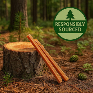 Fatwood by Greenes® — 50 lb Box of 100% Natural Pine Resin Fire Starter