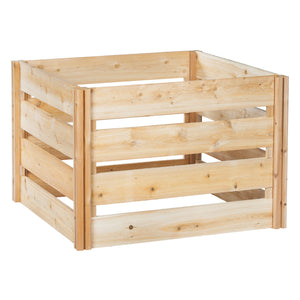 Cedar Wood Composter Made from Second-Quality Boards RCCOMPPS - Sale Price Will Update in Cart