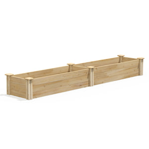 Original Cedar Raised Garden Bed 16 in x 8 ft x 10.5 in RC169610
