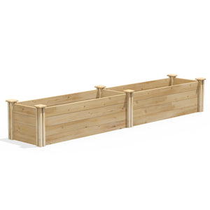 Original Cedar Raised Garden Bed 16 in x 8 ft x 14 in RC169614