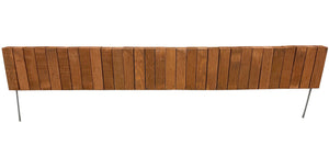 Flexible Brown Wood Edging 30 in x 4 in RC39B