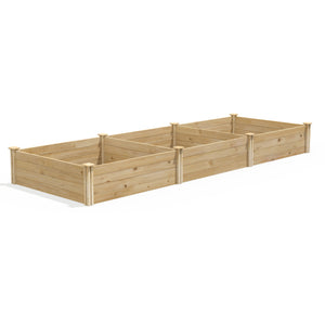 Original Cedar Raised Garden Bed 4 ft x 12 ft x 14 in RC4814414