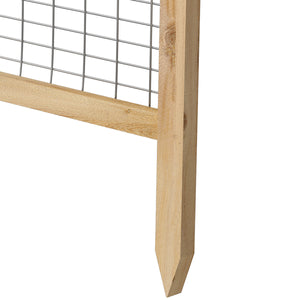 CritterGuard® Cedar Fence Set for 2 ft x 8 ft Cedar Raised Bed RCCG2X8