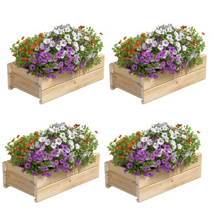 Cedar Wood Planter Box