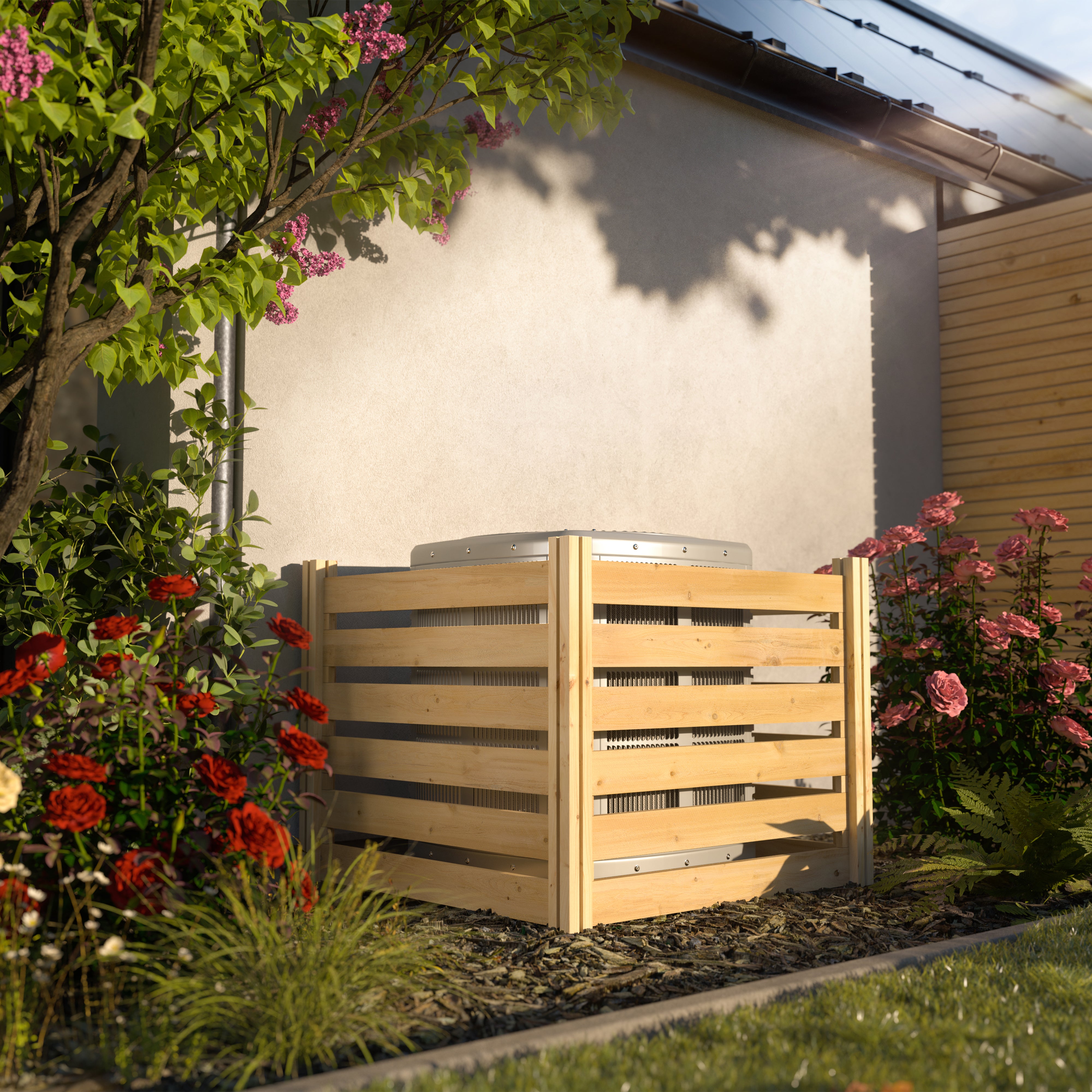 Greenes Fence Air Conditioning Cover Privacy Screen