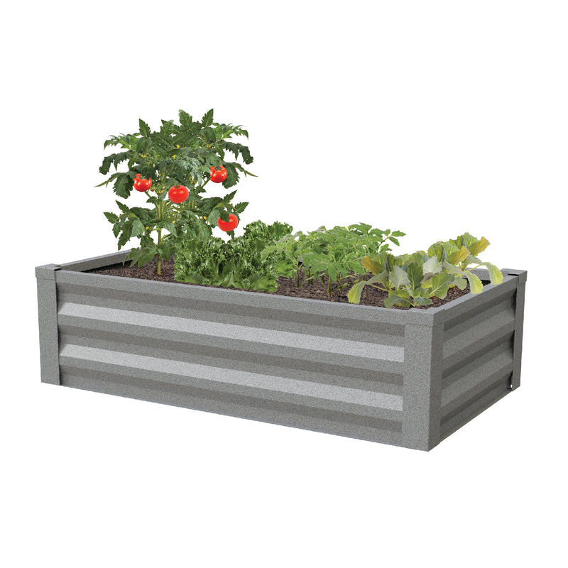 Metal Raised Garden Bed 24 in x 48 in RCM | Greenes Fence – Greenes ...